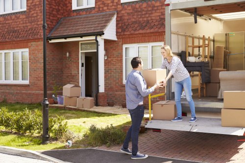 Furniture pick-up service for a Covent Garden home interior