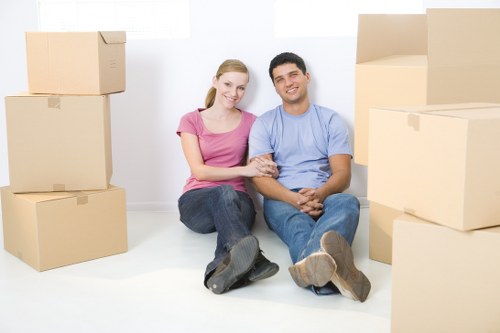 Office removals team planning a move in Coventgarden