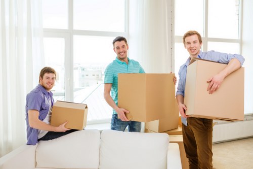 Furniture and box loading for a man with van job in central London