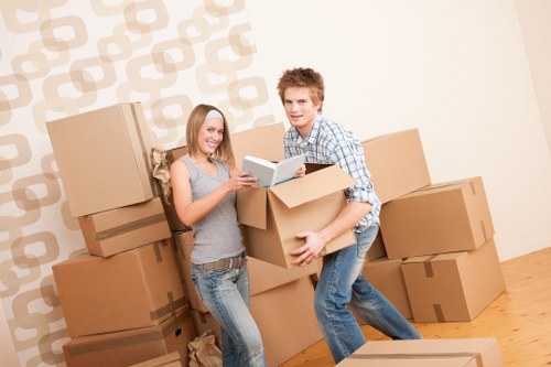 Furniture loading and transport for a local Coventgarden removal
