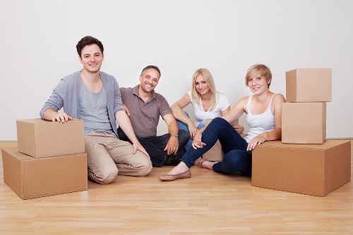 Careful packing and wrapping for a flat move in Covent Garden